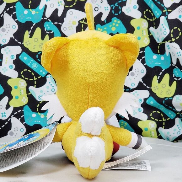Jakks Pacific Sonic The Hedgehog Tails 8" GO SEGA Collectible Video Game Plush - Picture 3 of 7